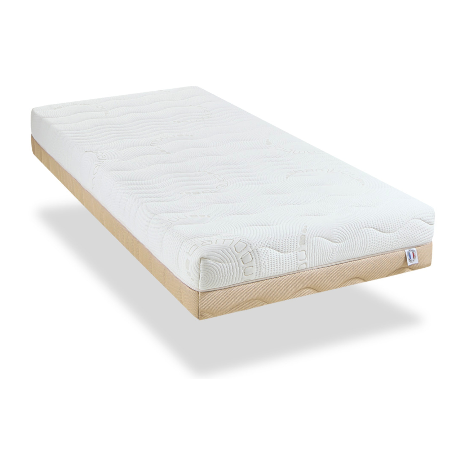 Matelas 4 Saisons, Soutien ferme, 24 cm, Mémoire de Forme avec 7 Zones de confort, Mousse Airyform, Déhoussable