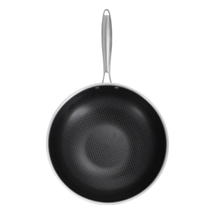 Wok   triplex - "BlackSteel"