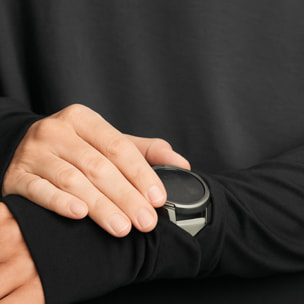 Suéter iwalk TerraZip Pullover women en color Negro