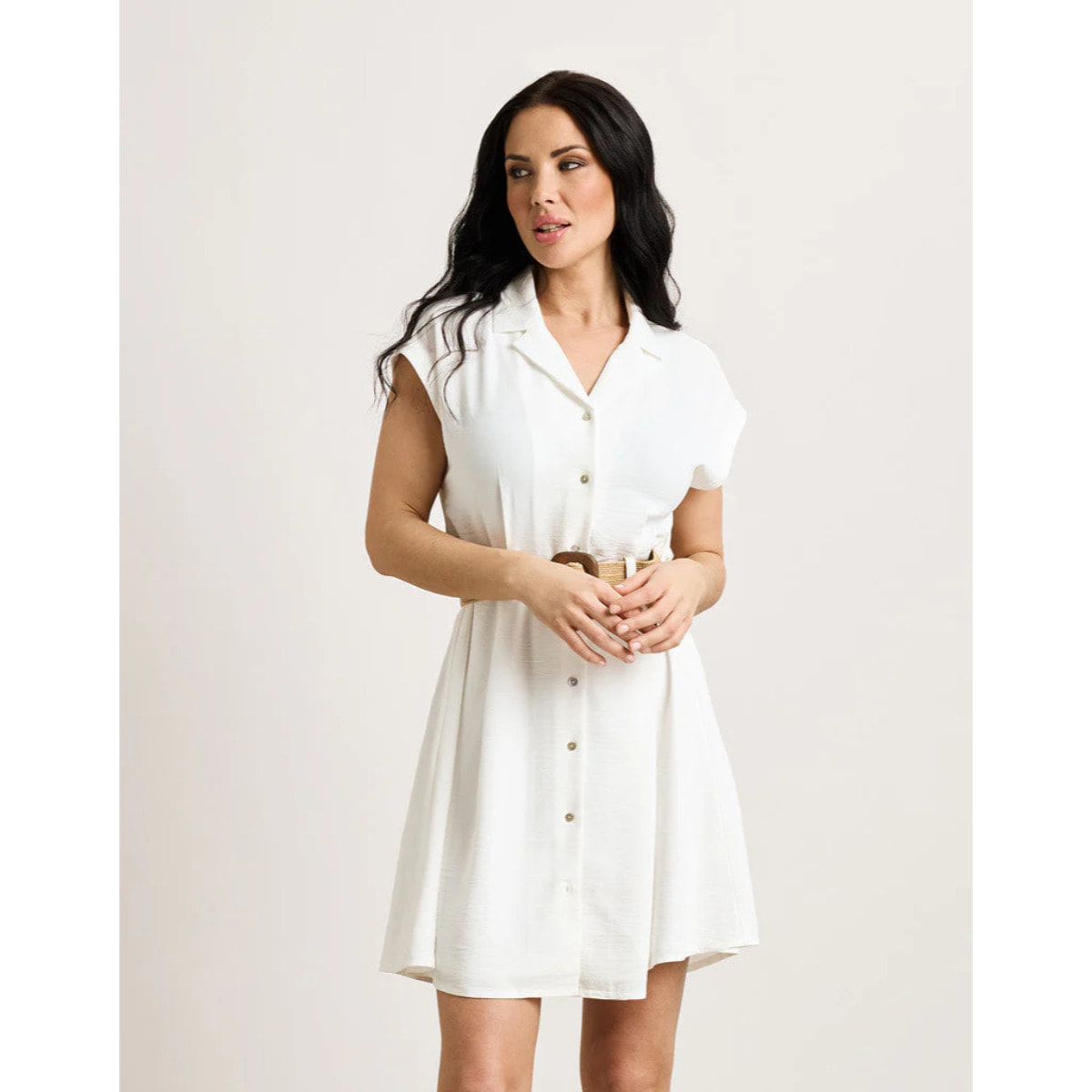 Vestido Corto Blanco - Tonlon