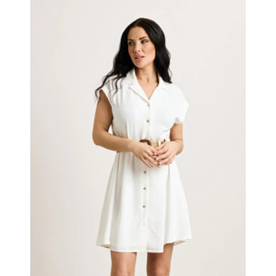 Vestido Corto Blanco - Tonlon