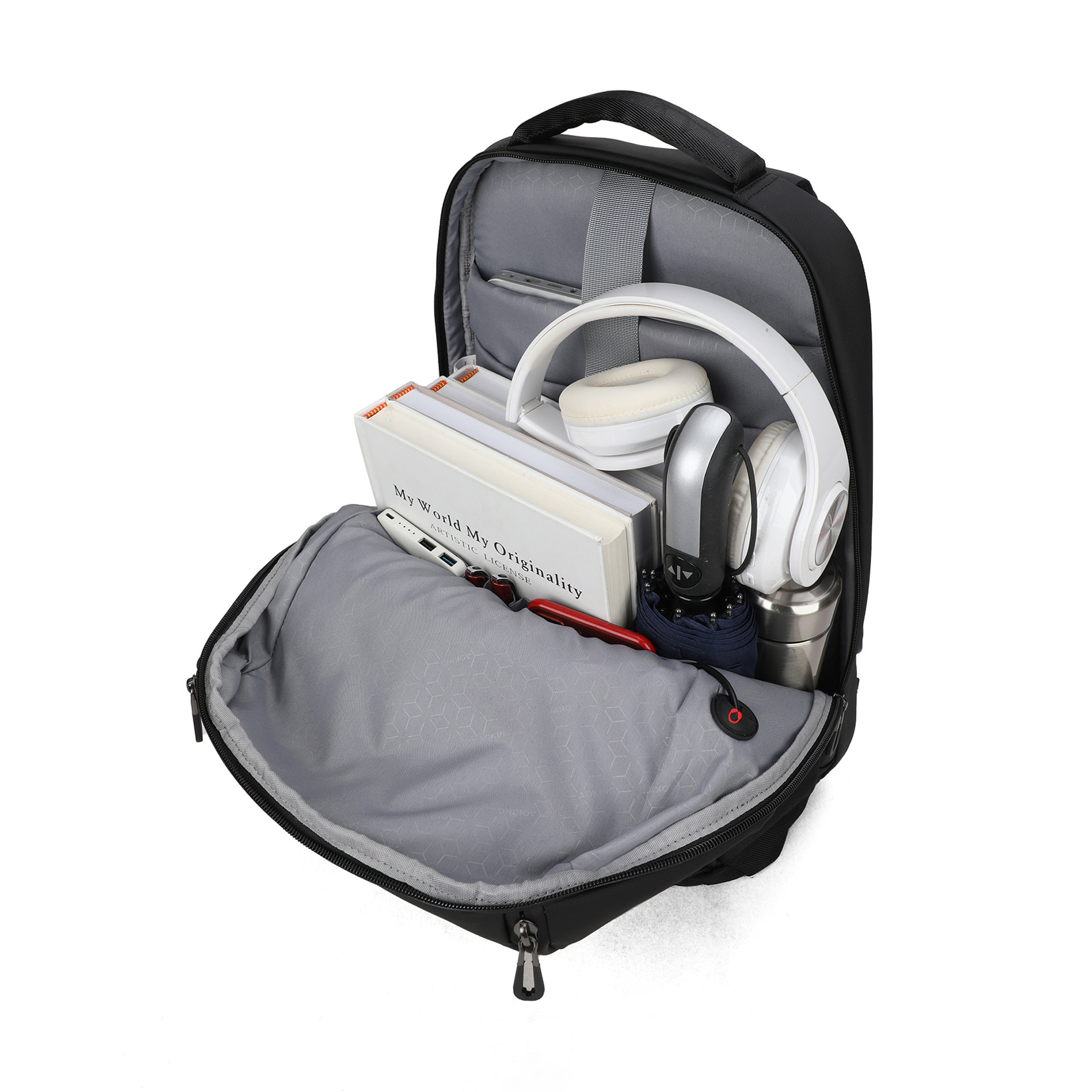 Zaino unisex Textile Prodotto Vegano 44x30x13 cm