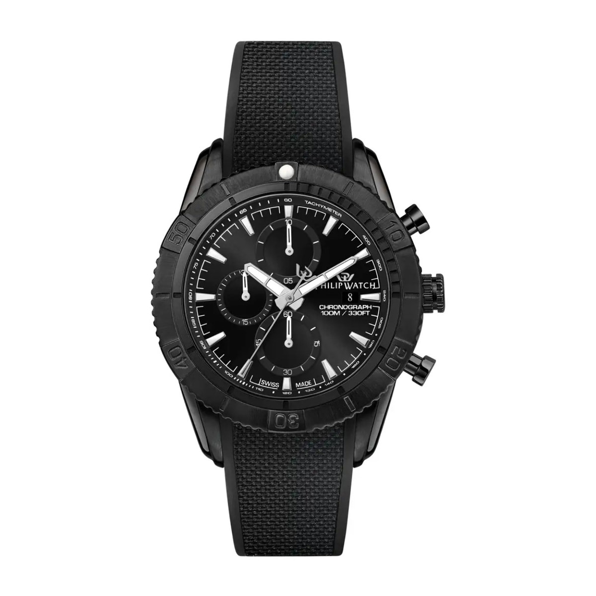 Orologio Philip Watch CHAMPION Silicone Nero