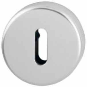 Paire de rosaces Cortina 42KS HOPPE Argent - Clé L - 762804