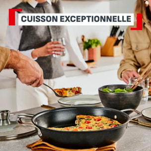 Sauteuse TEFAL 28cm Excellence + avec couvercle