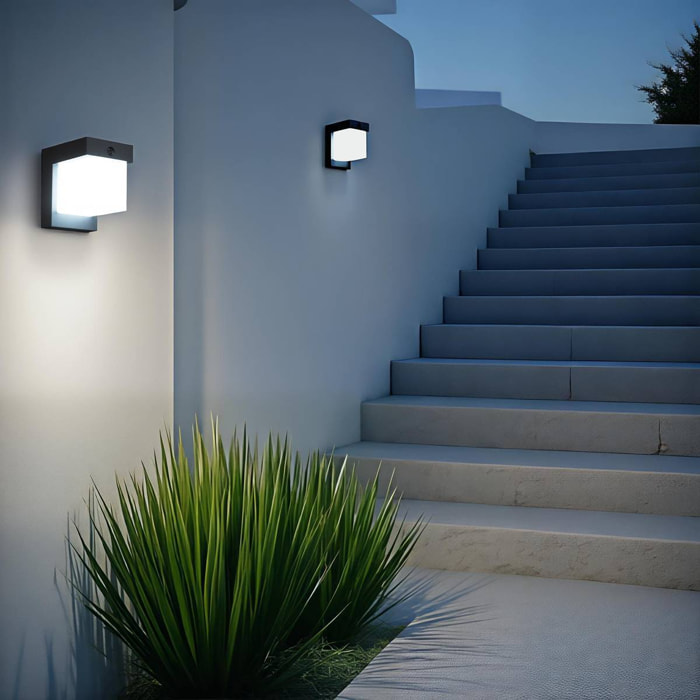 Applique aimantée Multy pour pergola gris graphite