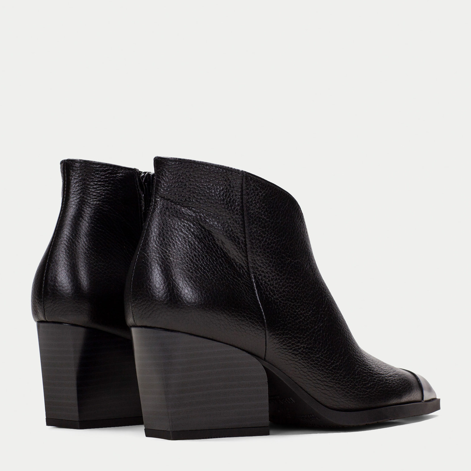 Botin Sidney Negro 6 cm