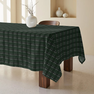 Nappe anti-taches 100% coton Camilo Green
