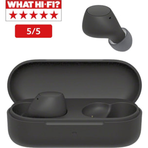 Ecouteurs SONY WF-C510 noirs - Bluetooth, sans fil, intra-auriculaires, autonomie 22h, résistance pluie et sueur