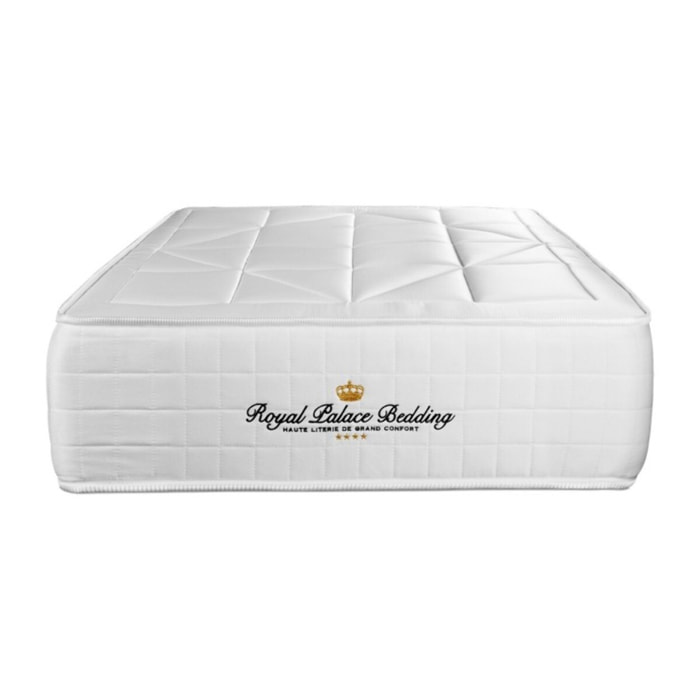 Matelas à Ressorts ensachés et mémoire de forme Windsor - 26cm d'épaisseurs et 5 zones de confort