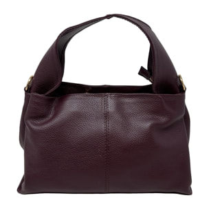 Borsa a Mano in Vera Pelle Dollaro Made in Italy