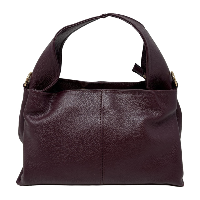 Borsa a Mano in Vera Pelle Dollaro Made in Italy