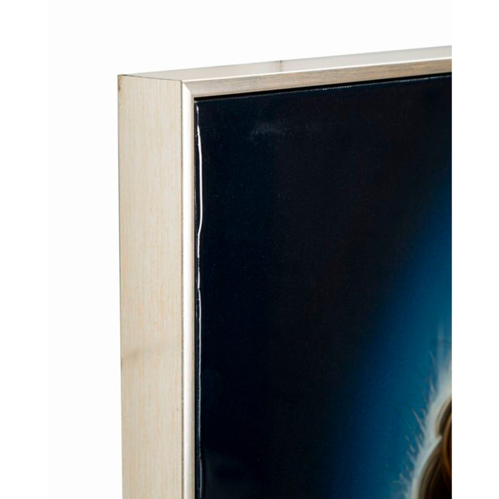 DIPINTO SU TELA LACCATO ISABEL C/CORNICE -A- CM 72X4X102