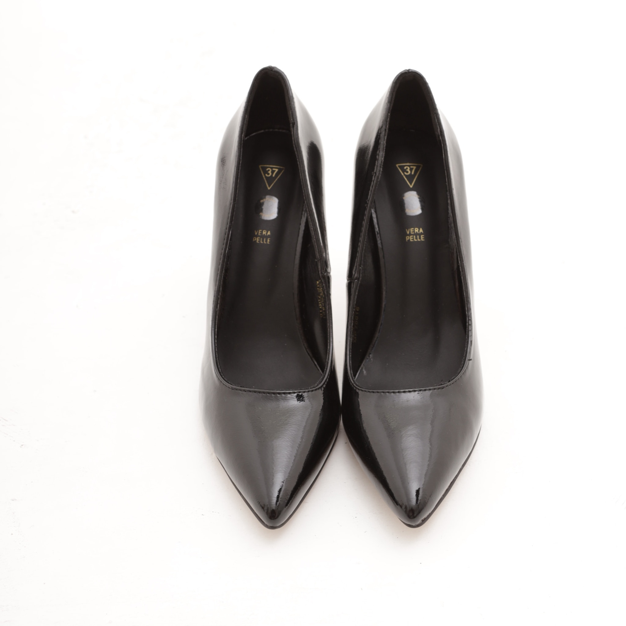 DECOLLETE' ALTA CHOCOLA' NAPLACK NERO