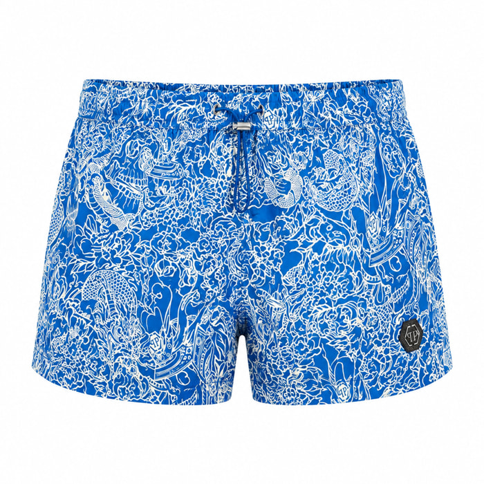 PHILIPP PLEIN Pantalones cortos SKULL