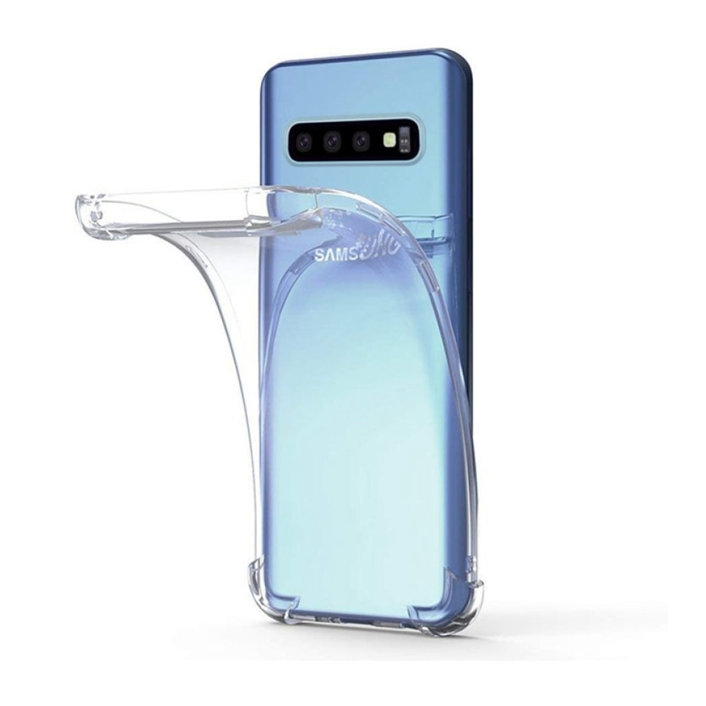 Coque Samsung Galaxy S10 anti-choc bords renforcés Souple transparente