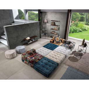 Tomasucci Meuble TV en bois foncé NANCY Multicolore