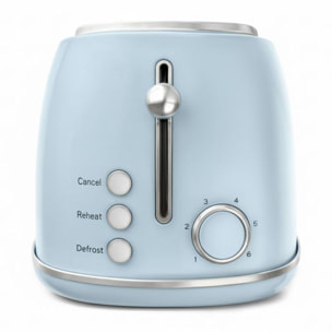 Grille-pain SWEISS baguette vintage bleu GRV6