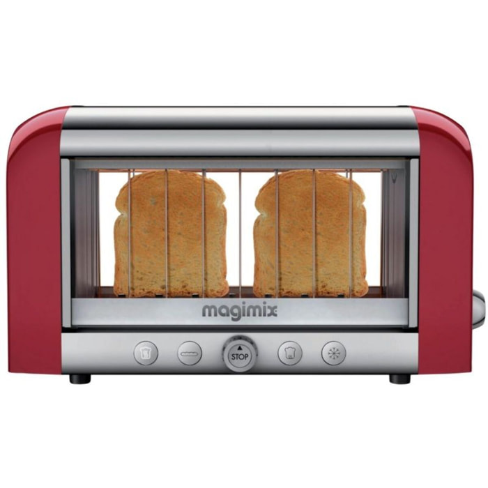 Grille-pain MAGIMIX 11540 vision rouge