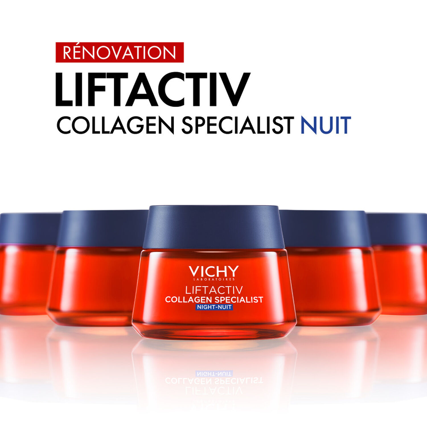 Liftactiv Collagen Spécialist - Crème de Nuit Anti-Rides et Anti-Tâches 50 ml