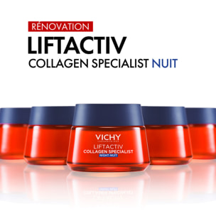 Liftactiv Collagen Spécialist - Crème de Nuit Anti-Rides et Anti-Tâches 50 ml