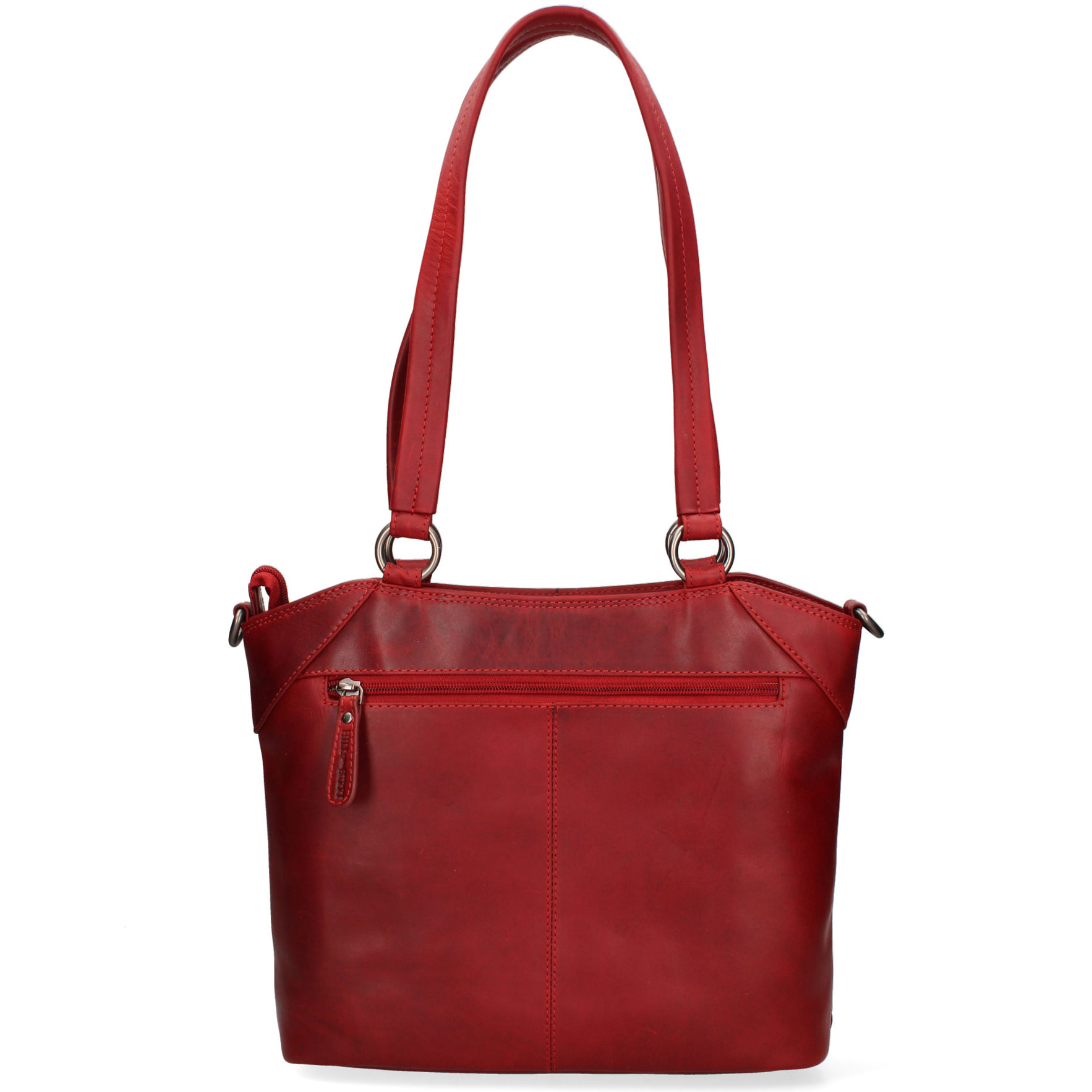 Borsa a spalla  da uomo In Vera pelle Made in Italy 30x30x6 cm