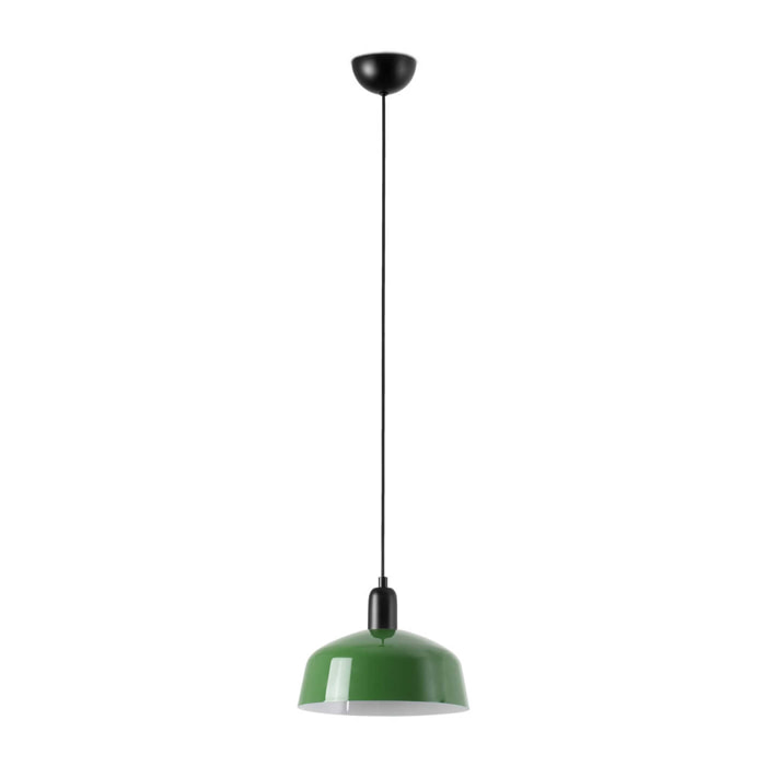 TATAWIN COLGANTE PANTALLA METAL M VERDE 1xE27