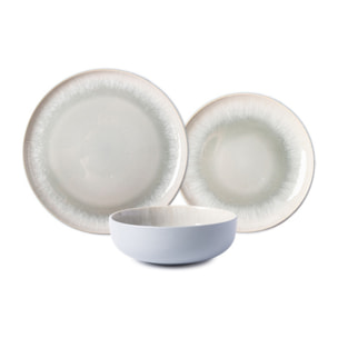 Service 18 pièces bleu - "Iris"