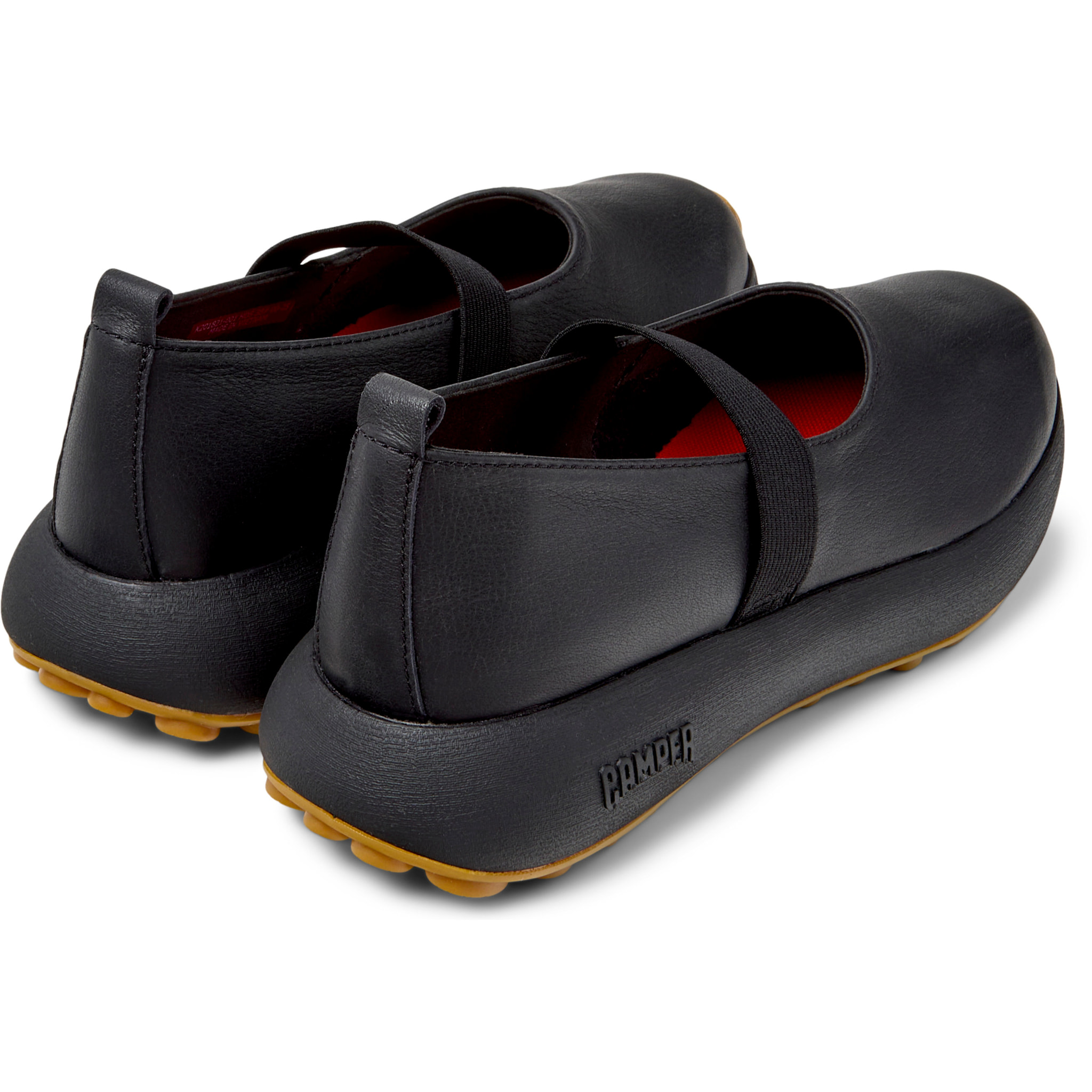 Ballerine - CAMPER Pelotas Athens - Nero - Pelle liscia