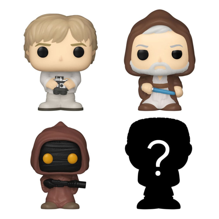 Star Wars Bitty Pop! Vinile Figura 4-pack Luke 2,5 Cm Funko