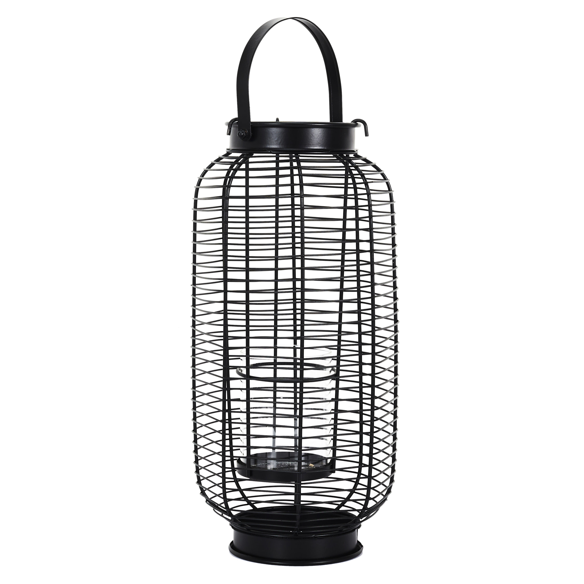 Lanterne En Metal Filaire H42.5cm