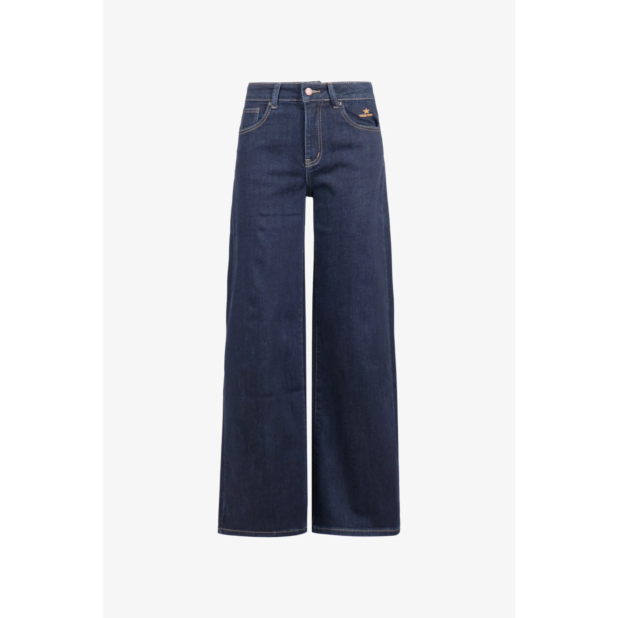Jeans Donna W5D918 Esercito a palazzo