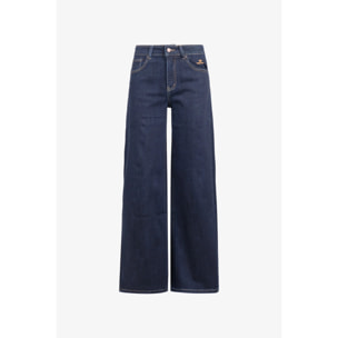 Jeans Donna W5D918 Esercito a palazzo