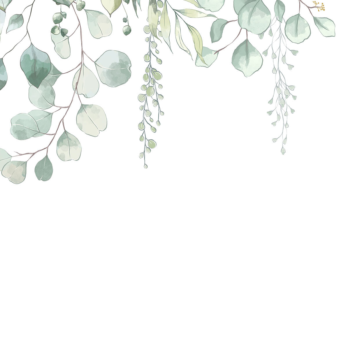 Papier peint jardin bohème Intissé