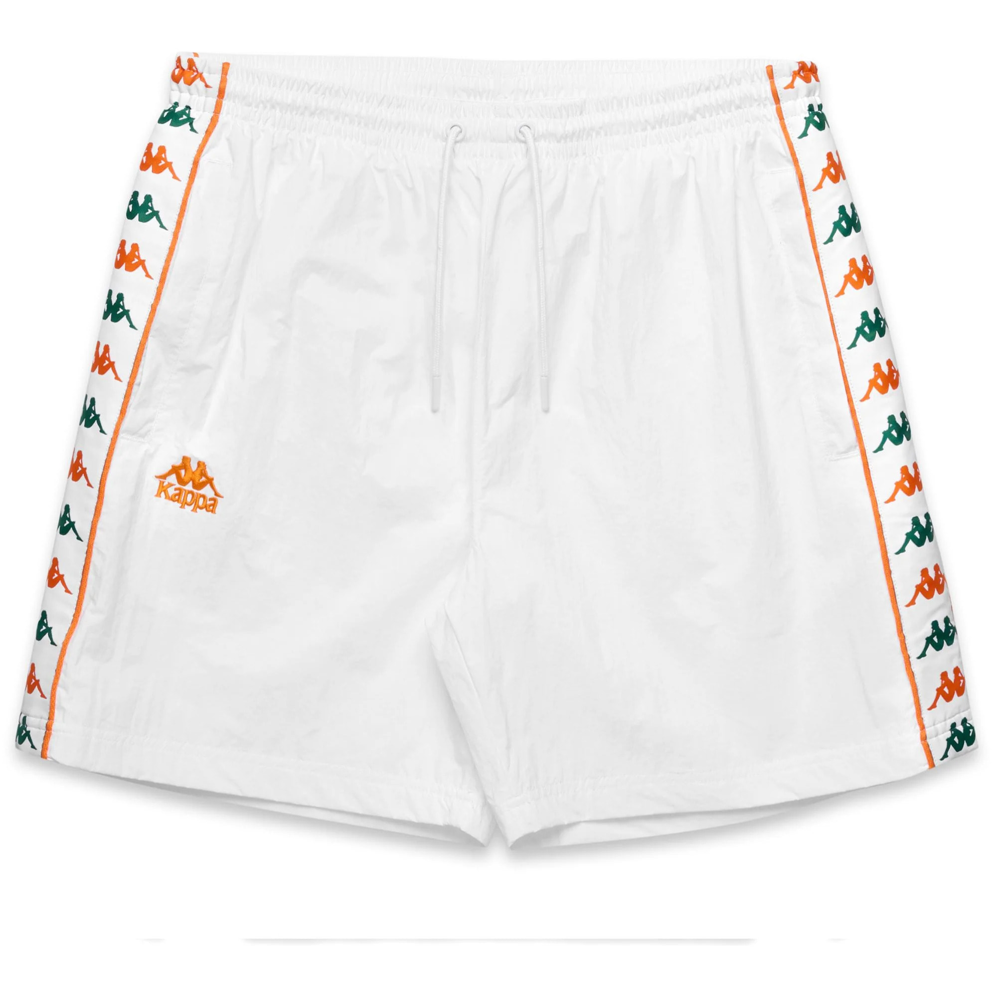 Kappa - Pantaloni Corti Uomo Bianco - 222 Banda Nardo
