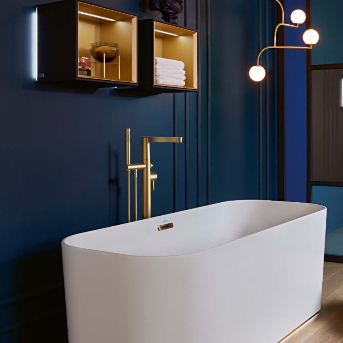 Douchette à main Verve Showers Stick Or brossé