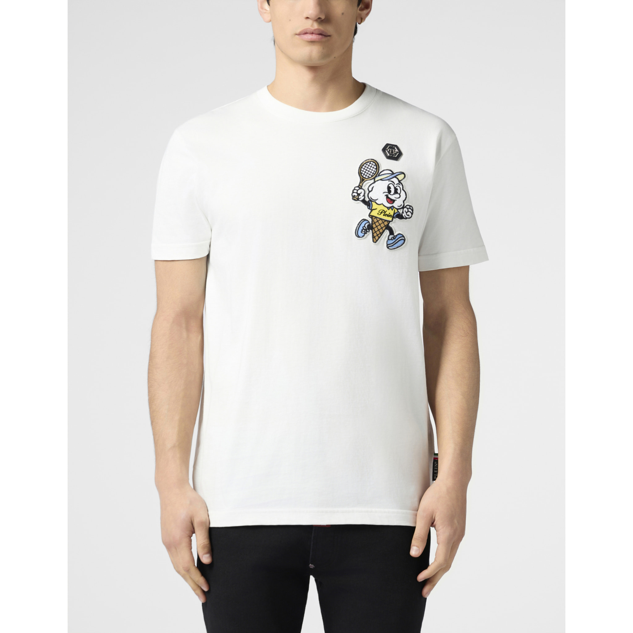 PHILIPP PLEIN Round Neck T-Shirt Gelato Monsters