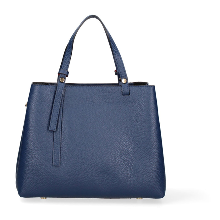 Borsa a mano da donna Made in Italy - Modello Novara Ultra - 100% pelle - 28.0 x 21.0 x 12.0 cm