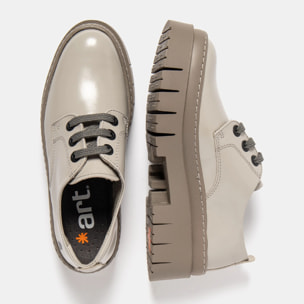 Zapatos 1952 NAPPA SHINNY CINDER/ AMBERES color Cinder