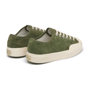 Superga - Uomo Donna Verde - 2432 Works Hairy Suede