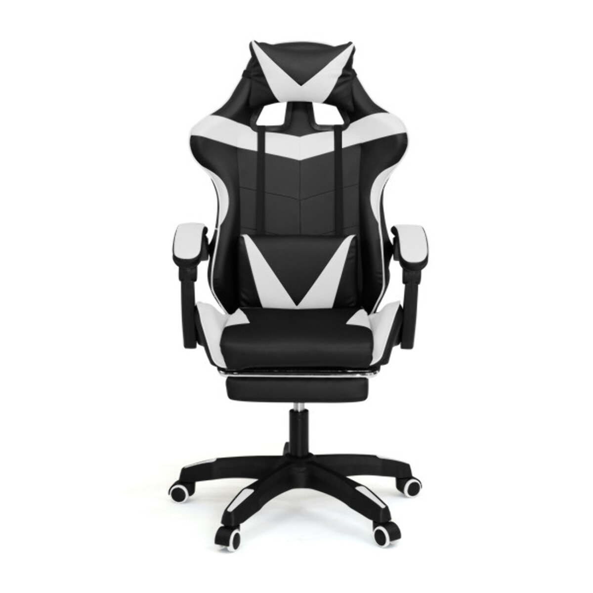 Fauteuil spécial gaming - Noir - Blanc