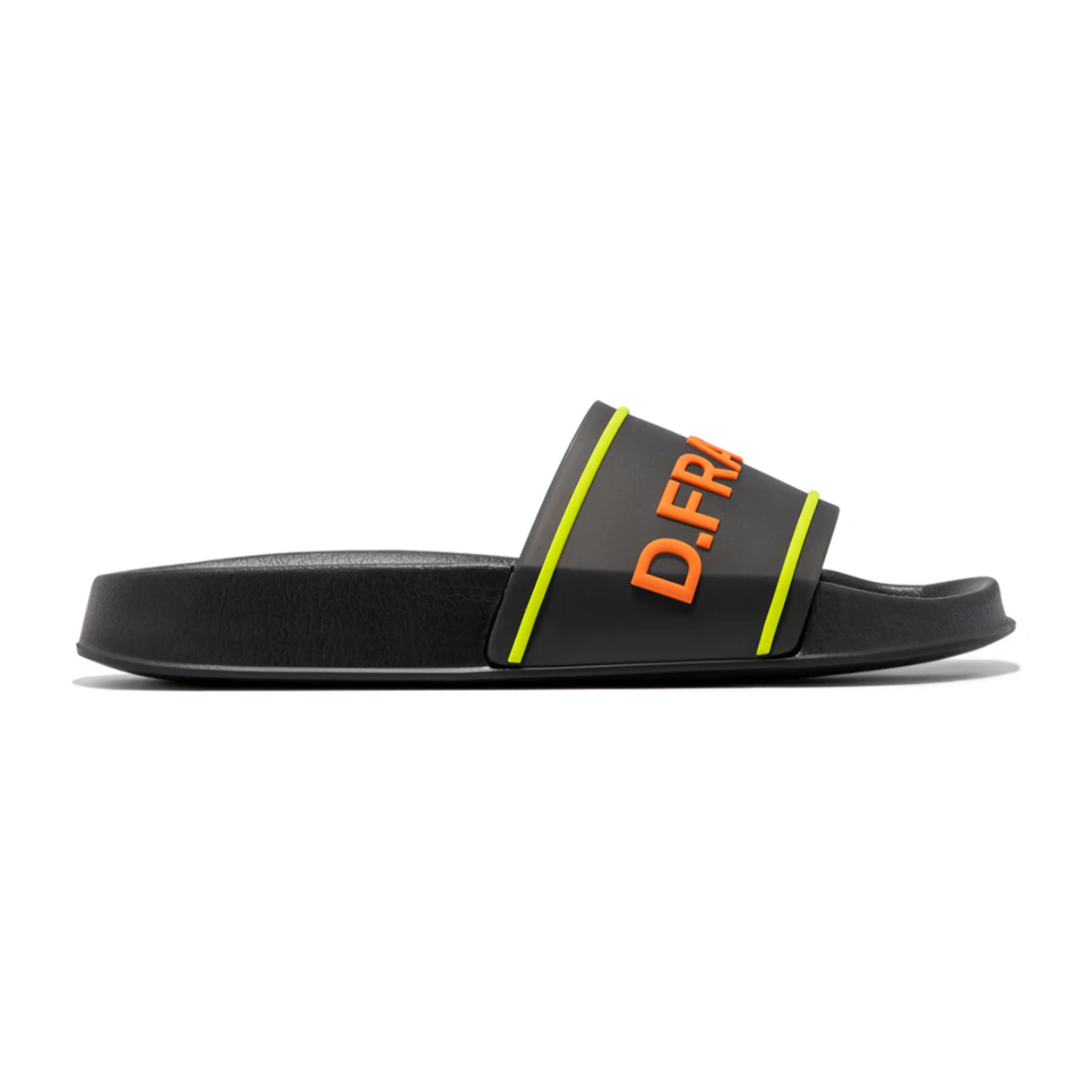 Sandalias Pala Hombre Venice  Negro / Naranja D.Franklin