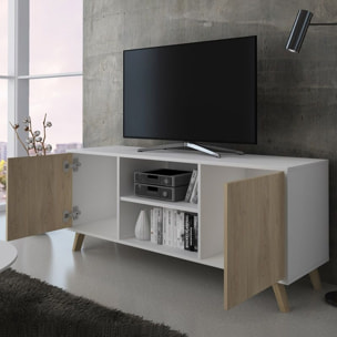 Mueble TV Wind 140 Blanco - Puccini