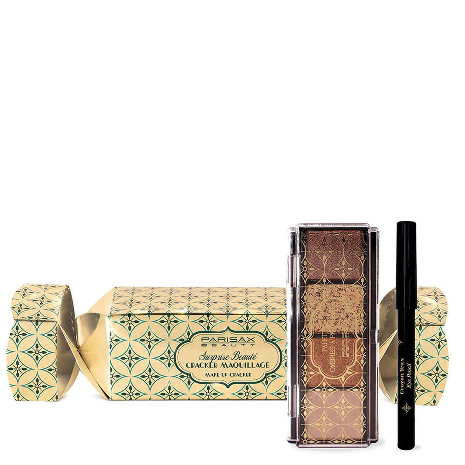 Surprise Beauté - Cracker Maquillage Doré Lumineux