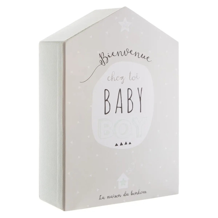 Coffret de naissance souvenirs maison 10 tiroirs PPR