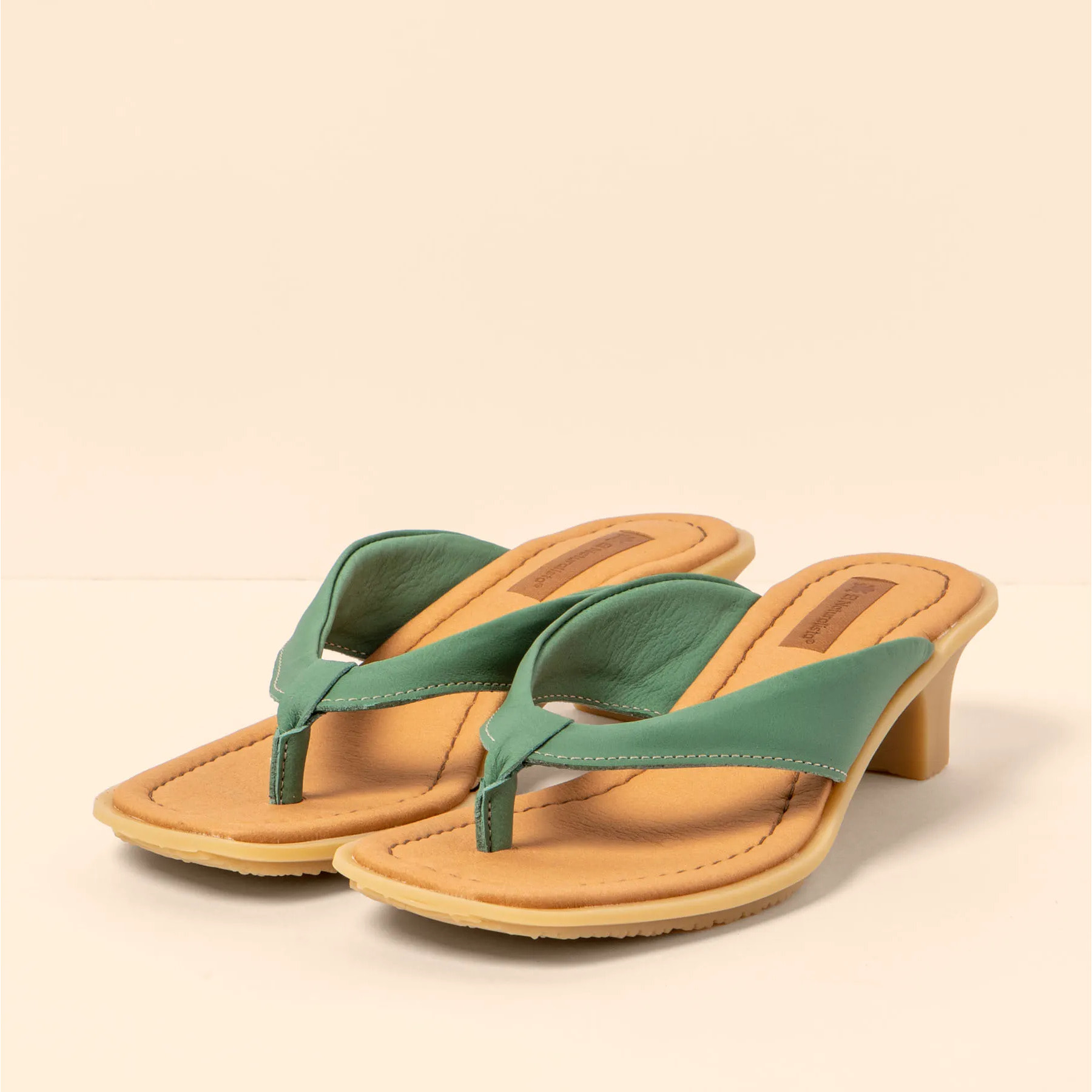 Sandalias N5991 WAX NAPPA JADE / IGUSA color Jade