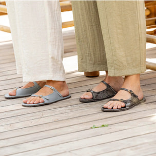 Sandalias N5684 SOFT NAPPA CUERO/ BARE SANDALS color Cuero