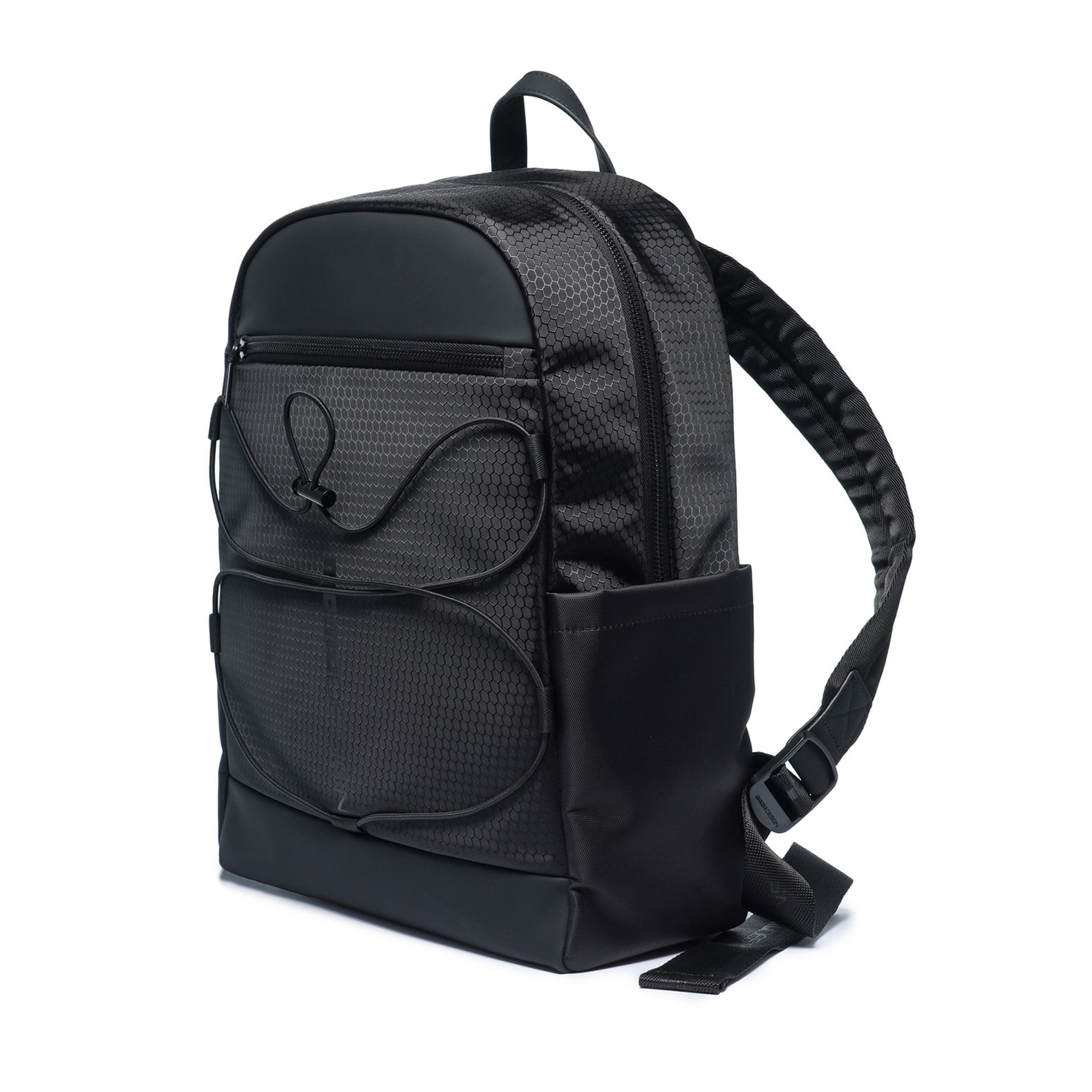 Zaino uomo casual in poliuretano - Modello Hadron - Con zip - 43.0 x 30.0 x 13.0 cm