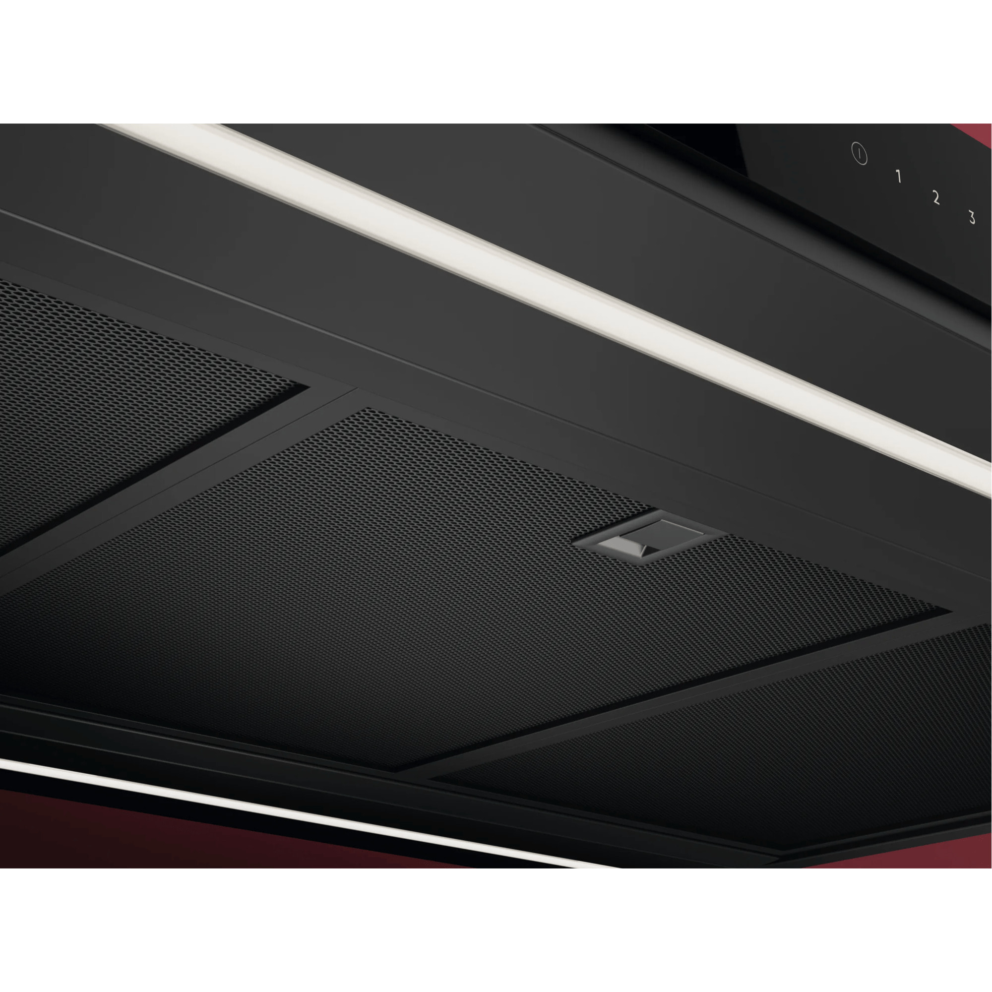 AEG Campana extractora de isla Serie 8000 AuroraTech de 90 cm GI87D91CB