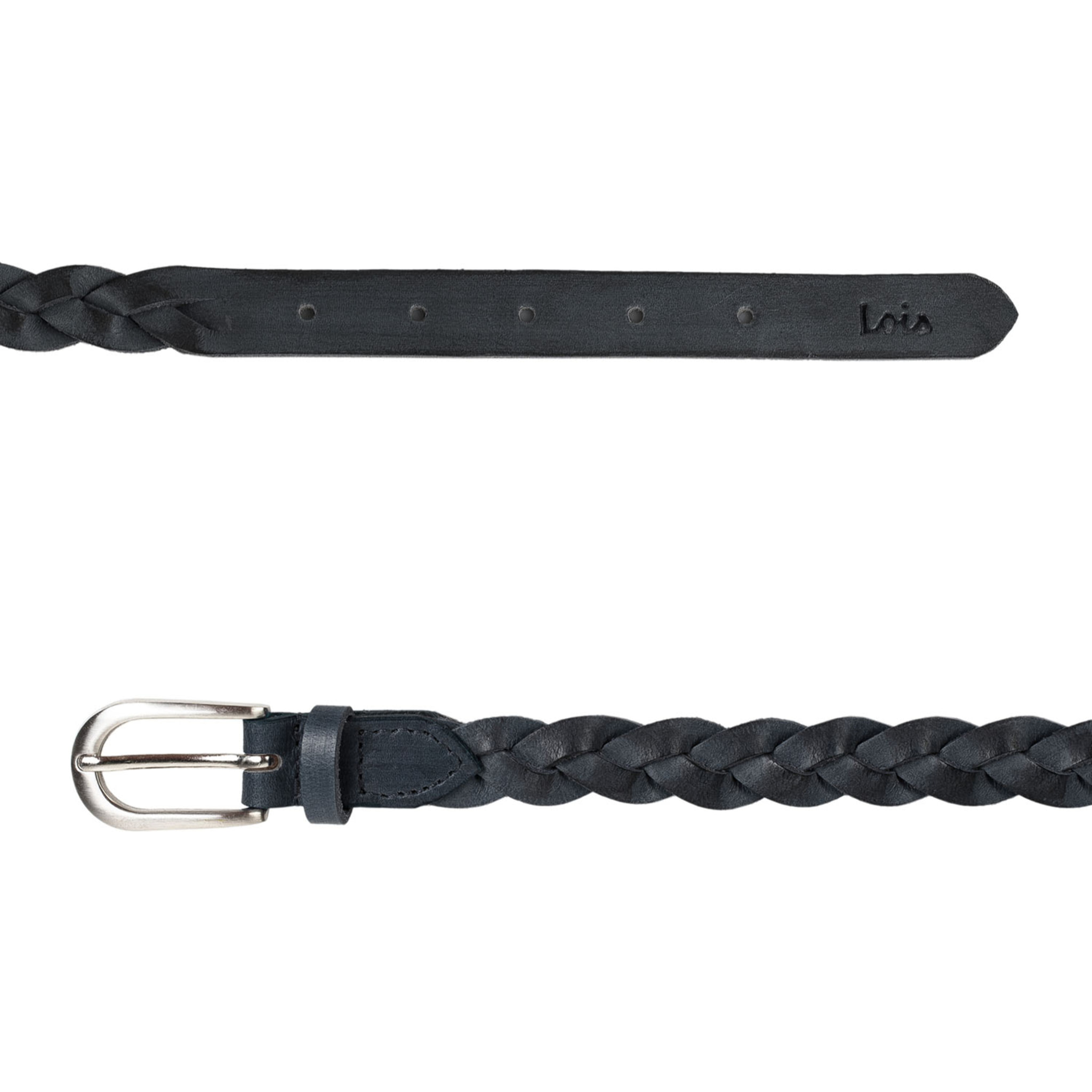 Cinturon Lois De Piel Negro 90